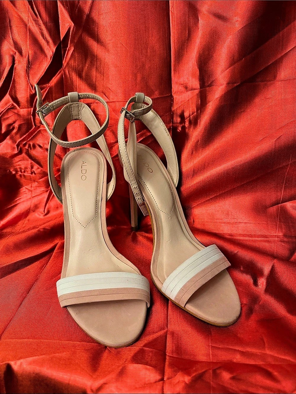 ALDO Strappy Heels in Pink US 7.5